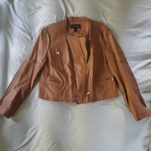 Ann Taylor Faux Leather jacket.